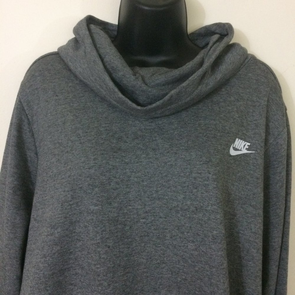 Nike Funnel Neck Fleece Pullover Hoodie Plus Sz 2X - Picture 4 of 9